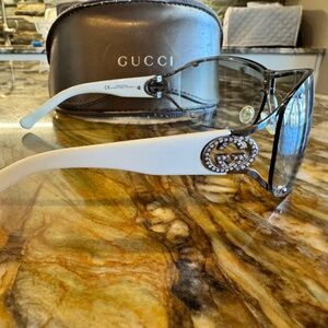 Vintage GUCCI Shield Gradient Sunglasses